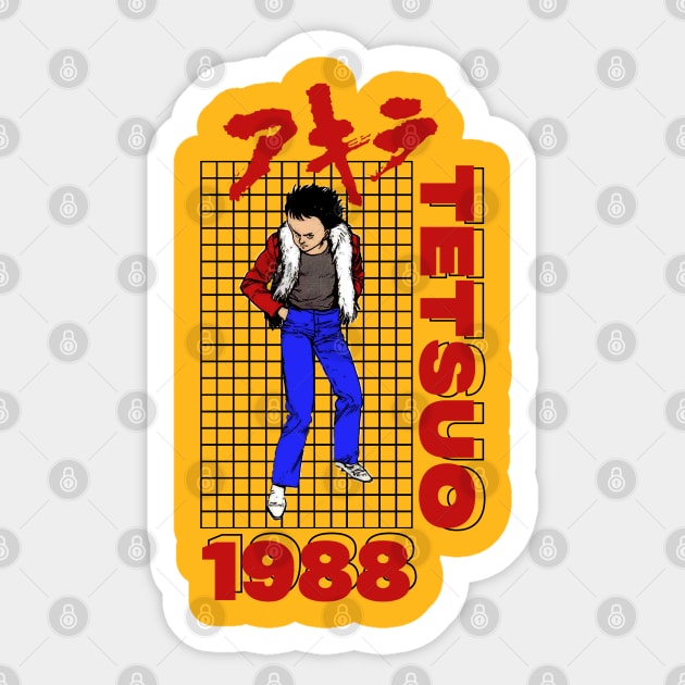 tetsuo 1988 Sticker by psninetynine